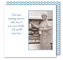 SMN117 Cocktail Napkin-If You Were Milk (Cream of the Crop)