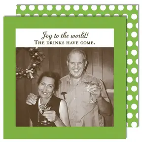 SMNX 60 Cocktail Napkin-Joy to the World
