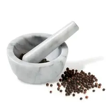 9810832 Marble Mortar & Pestle