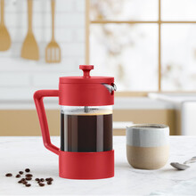5506587RD Oggi 5 Cup French Press-Red