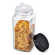 9361004 Sq. Glass Spice Jar