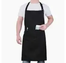 2500494 Apron-Chef-Black