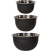 5205022 Mixing Bowl Set/3-Black 5205022 Mixing Bowl Set/3-Black