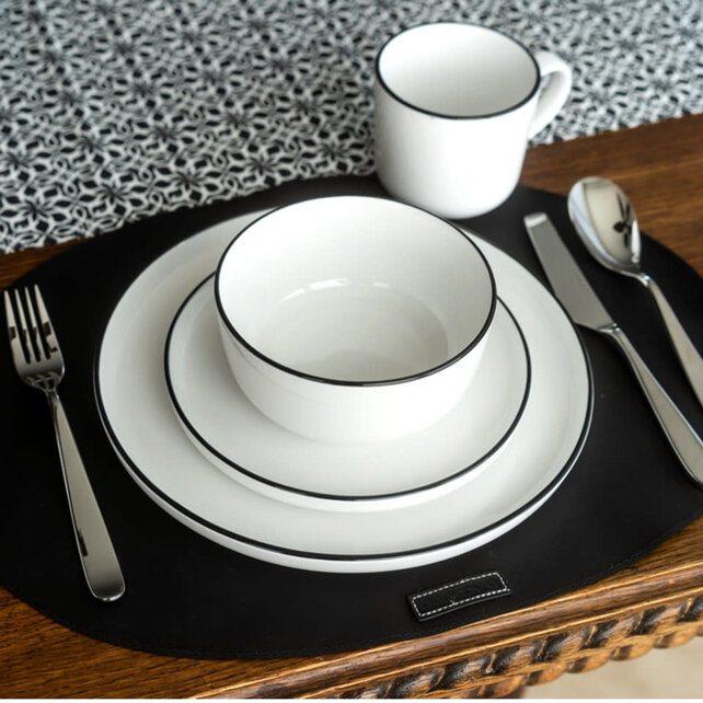 901238SIL Silhouette Dinner Plate-10"