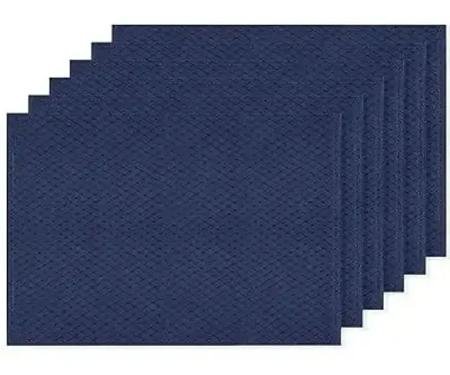 S1116-NY - Bubble Weave Placemat Navy