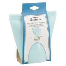 03020119 Set/3 Silicone Stand-Up Food Bags