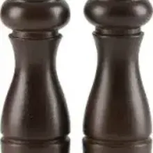 0538067 Maya 6" Mill & Shaker Set-Dark Wood