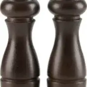 0538067 Maya 6" Mill & Shaker Set-Dark Wood