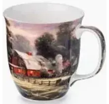 MC0327 Sunset at Riverbend Farm Mug