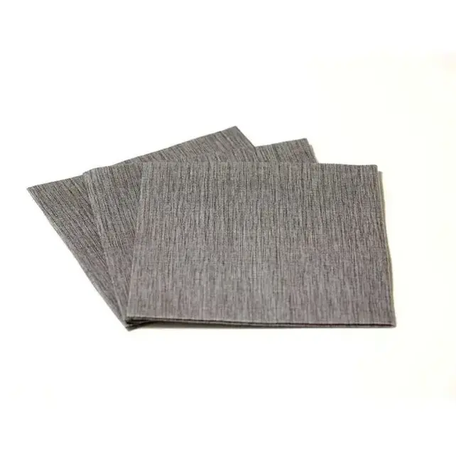 TND4015 Deluxe Dinner Napkin -Dark Grey-15pc