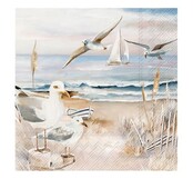 L1039500 Luncheon Napkin-Salty Breeze