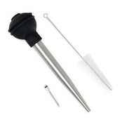 NP5898 S/S Baster w/Needle and Brush (Set/3)