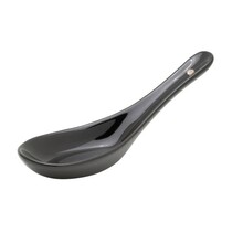 HA97110 Chinese Soup Spoon-Black