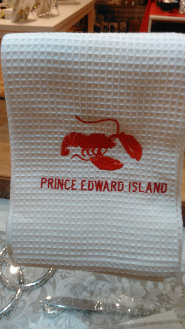 PEI-Lobster Tea Towel