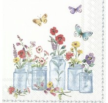 L846790 Luncheon Napkin-Summer Jars