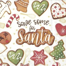 C887300-Cocktail Napkin-Love and Cookies