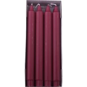 D23248500 10" Crown Candle-Burgundy