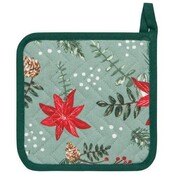 505168 -Pot Holder-Poinsettia