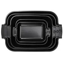 61500 Appplia Rectangular Baker 12 1/2" -Satin Black