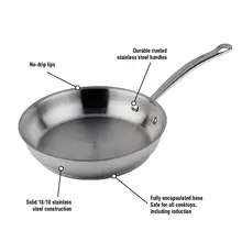 8514-24-00 Meyer Nouvelle S/S Fry Pan-24cm