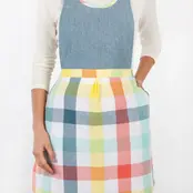 2261004 Picnic Plaid Petite Apron