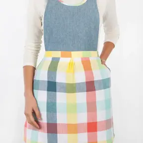 2261004 Picnic Plaid Petite Apron