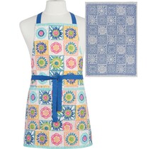 JAP1562D Loop de Loop Apron & Dishtowel Set