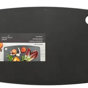 3260101  Jade Natural Living Cutting Board 12" x 8.5" -Black