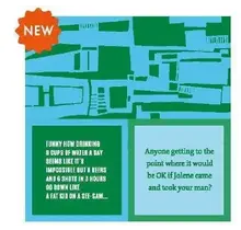 366-7015   Cocktail Napkin -"8 Cups"