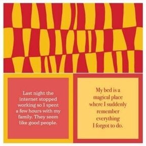 366-7023-Cocktail Napkin "Internet/My Bed"