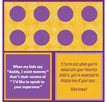 366-7117 Cocktail Napkin "Favorite Child/Supervisor"