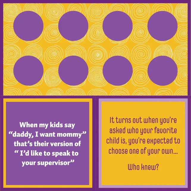 366-7117 Cocktail Napkin "Favorite Child/Supervisor"