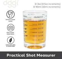 5527639 Oggi Jigger w/Measure-3oz