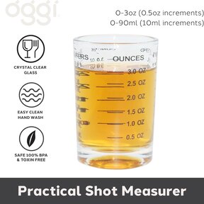 5527639 Oggi Jigger w/Measure-3oz