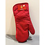Textstyles MTM-RD Long Oven Mitts Pair-Red