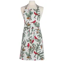 NAP3596D Chef Apron- Birds & Boughs