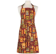 NAP3645D-Chef Apron-Olive Oil