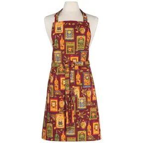 NAP3645D-Chef Apron-Olive Oil