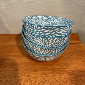 332 Pad Print Bowl Scales - Turquoise(07785332)