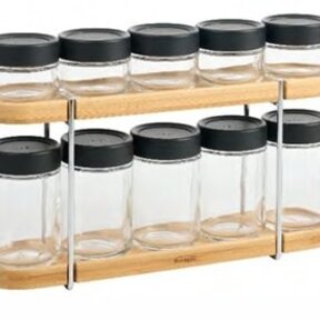 07121147 10 Bottle Stak Spice Rack(unfilled)