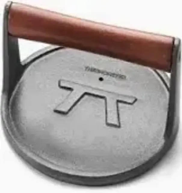 Q112 Cast Iron Grill Press 8"