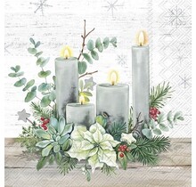 L1024245 Luncheon Napkin-Four Candles