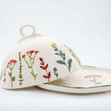 BUT432 Wildflower Covered Butter