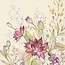 IHR L1049860 Luncheon Napkin-Autumn Meadow (Cream)