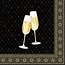 IHR L1062679 Luncheon Napkin-Golden Drinks