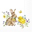 IHR L1069700 Luncheon Napkin-Bunny and Chick