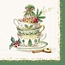 IHR L1087960 Luncheon Napkin-Festive Tea Time (cream)