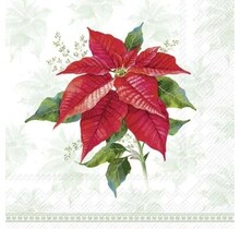 L1088420 Luncheon Napkin-Classic Poinsettia