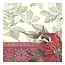 IHR C915960 Cocktail Napkin- Poinsettia/Cream