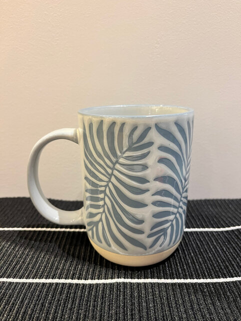 403479BL Botanique Mug-Blue